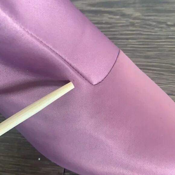 NWOB Opening Ceremony stretchy Satin Rose Mauve Dylan Boots size 36 US 6 $395 - Picture 7 of 12